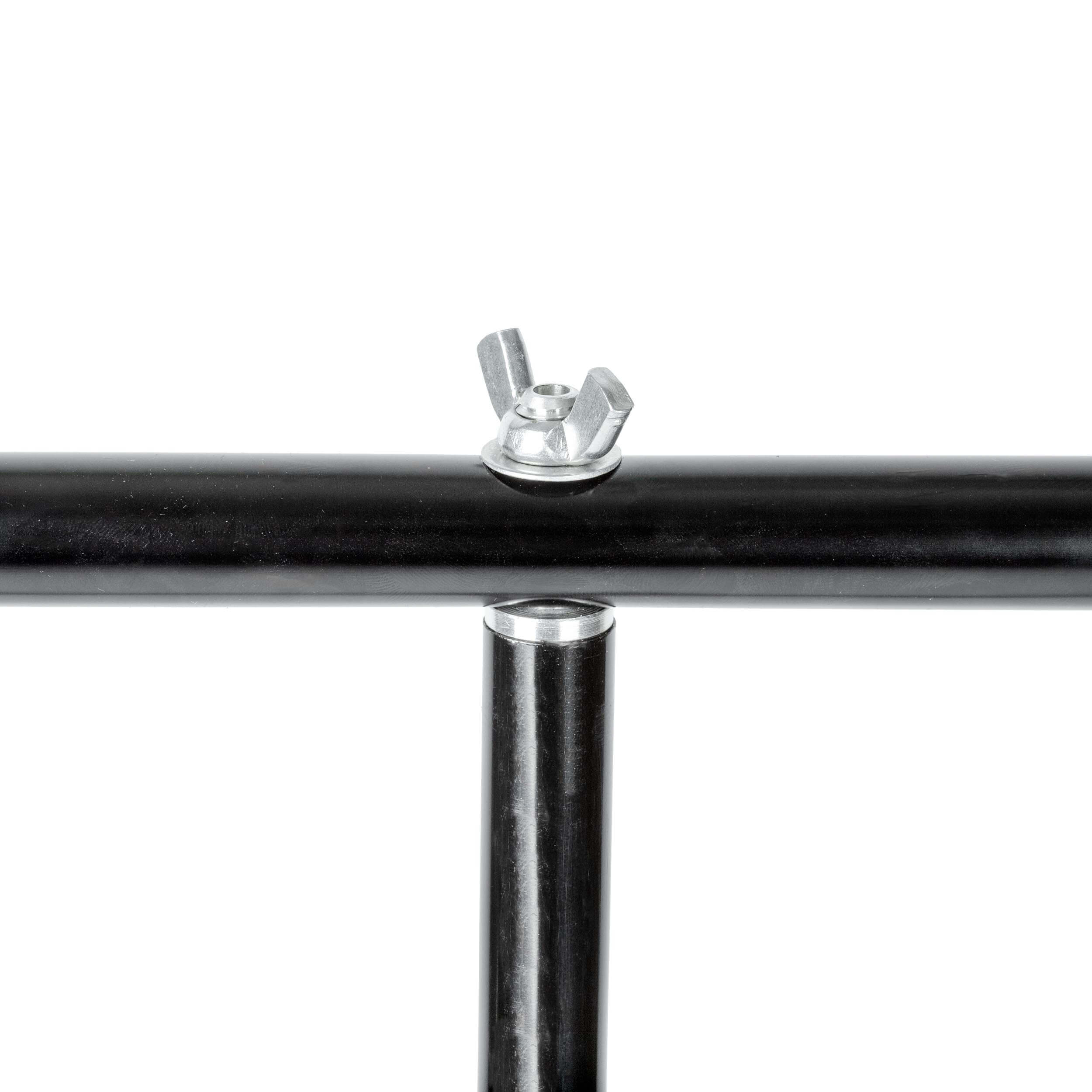 Durable T-Shaped Table Top Backdrop Stand with Clamp Clips - Perfect for Photography, Live Streaming, and Video Conferencing