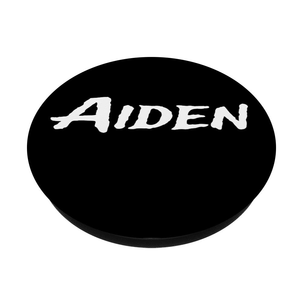 Personalized Phone Accessory with Boy Name Aiden - Customized Phone Charm for Kids & Teens - Perfect Birthday Gift, Christmas Present & Back-to-School Accessory for Boys