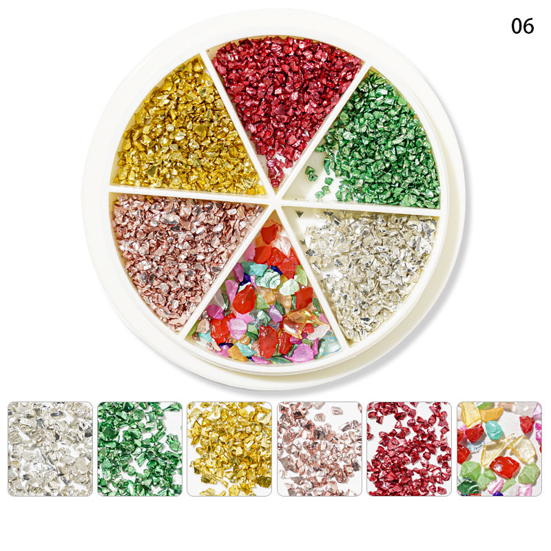 Mixed Shape Resin Shells Decoration Wheels - DIY Craft Supplies for Home Decor, Scrapbooking & Jewelry Making