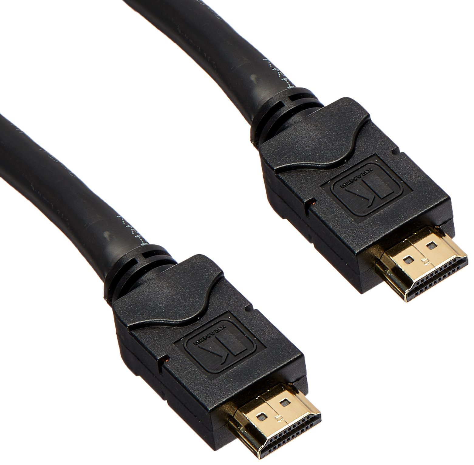 Premium Kramer Electronics HDMI Male to Male Plenum Rated Cable with Ethernet - 25ft, High-Speed 4K 60Hz, for Home Theater, Gaming & Office AV Setups