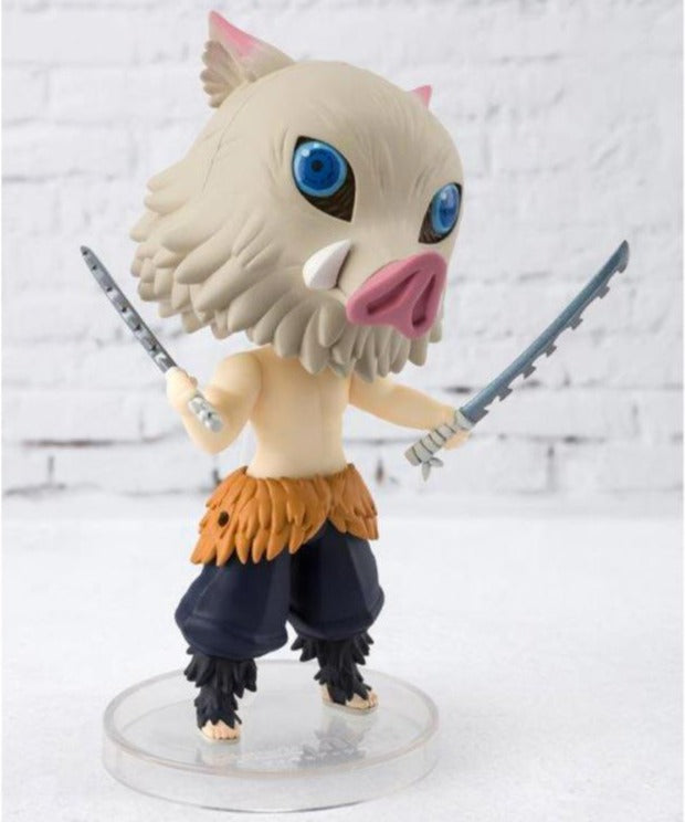 Bandai Figuarts Mini #019 Demon Slayer Kimetsu no Yaiba Hashibira Inosuke Action Figure - Anime Collectible for Fans & Display