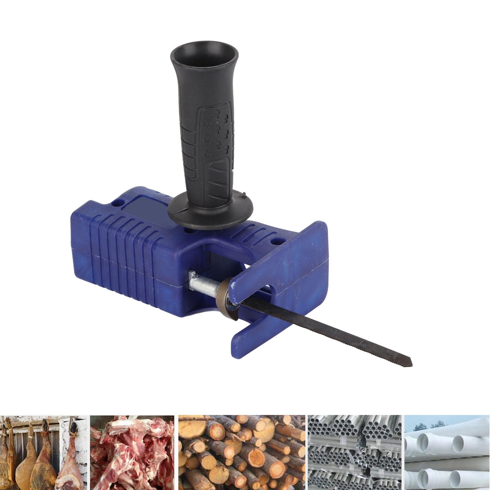 Electric Drill to Reciprocating Saw Adapter - Power Tool Attachment for Wood & Metal Cutting | Portable Jig Saw Converter for DIY Projects, Home Renovation & Carpentry Work | Compatible with Most Electric Drills