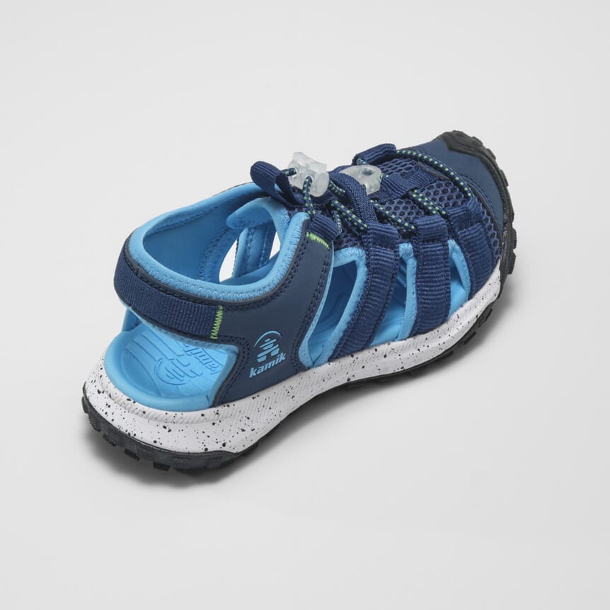 Ripple Kids' Closed Toe Sandals for Boys & Girls - Comfortable Water Shoes for Beach, Pool & Outdoor Play - Non-Slip Sole & Quick-Dry Design