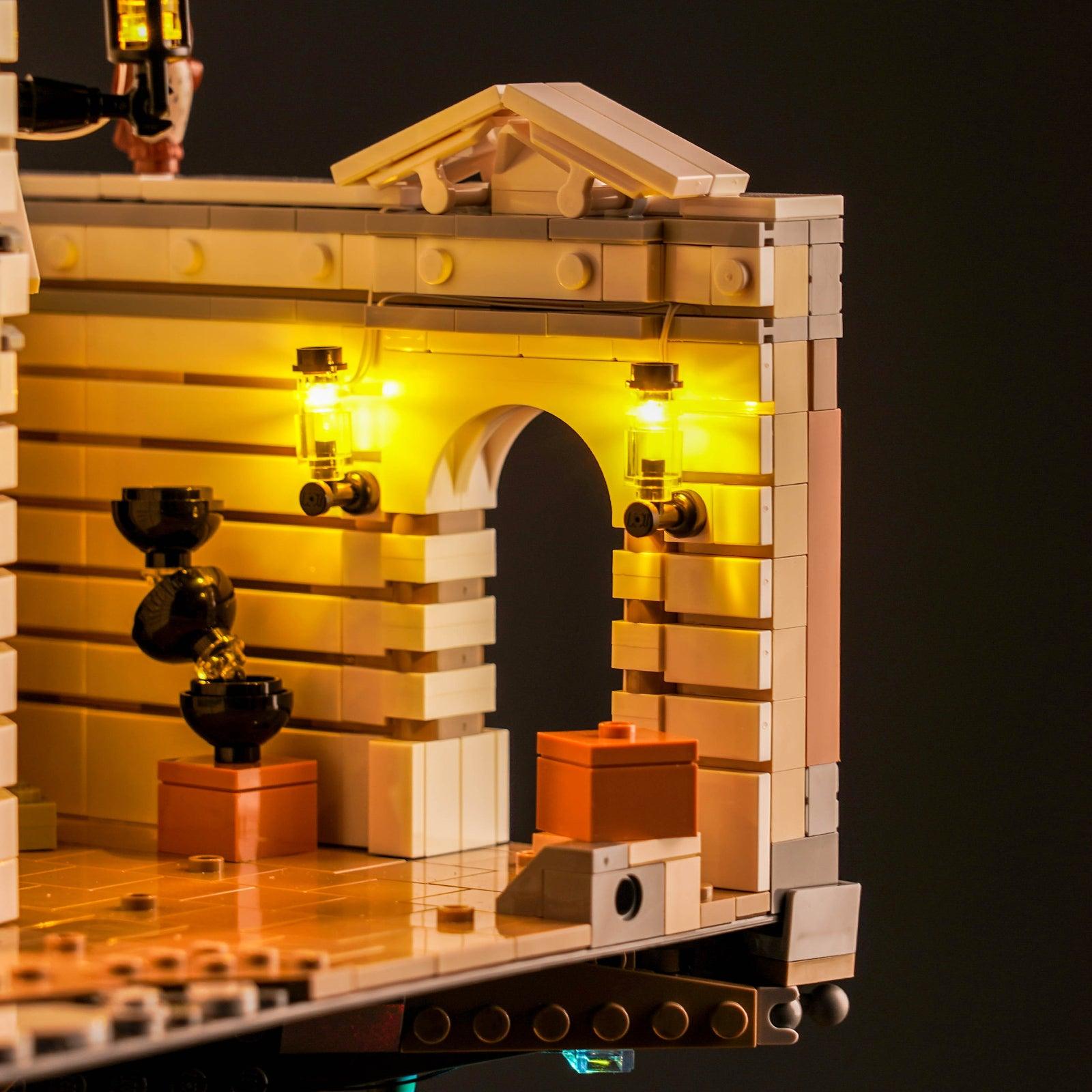 Harry Potter LEGO Gringotts Wizarding Bank Collector's Edition 76417 Building Kit with LED Lights - Complete Lighting Set for Display & Nighttime Play - Perfect for Harry Potter Fans & LEGO Collectors