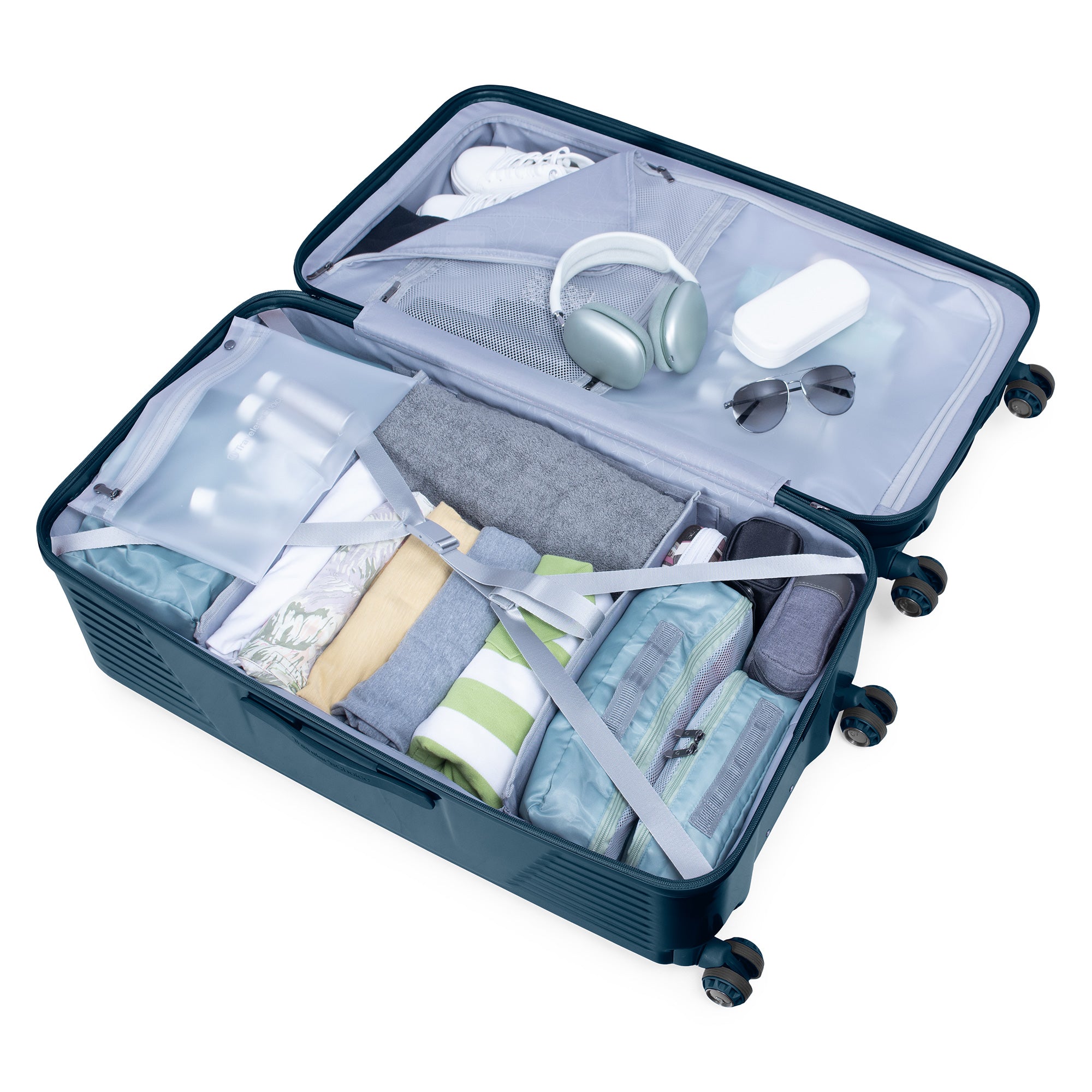 Ultimax II Large Trunk - Spacious Travel Luggage for Airplane, Road Trips & Storage | Durable & Lightweight Suitcase for Men & Women | Perfect for Vacation, Business Travel & Camping Gear