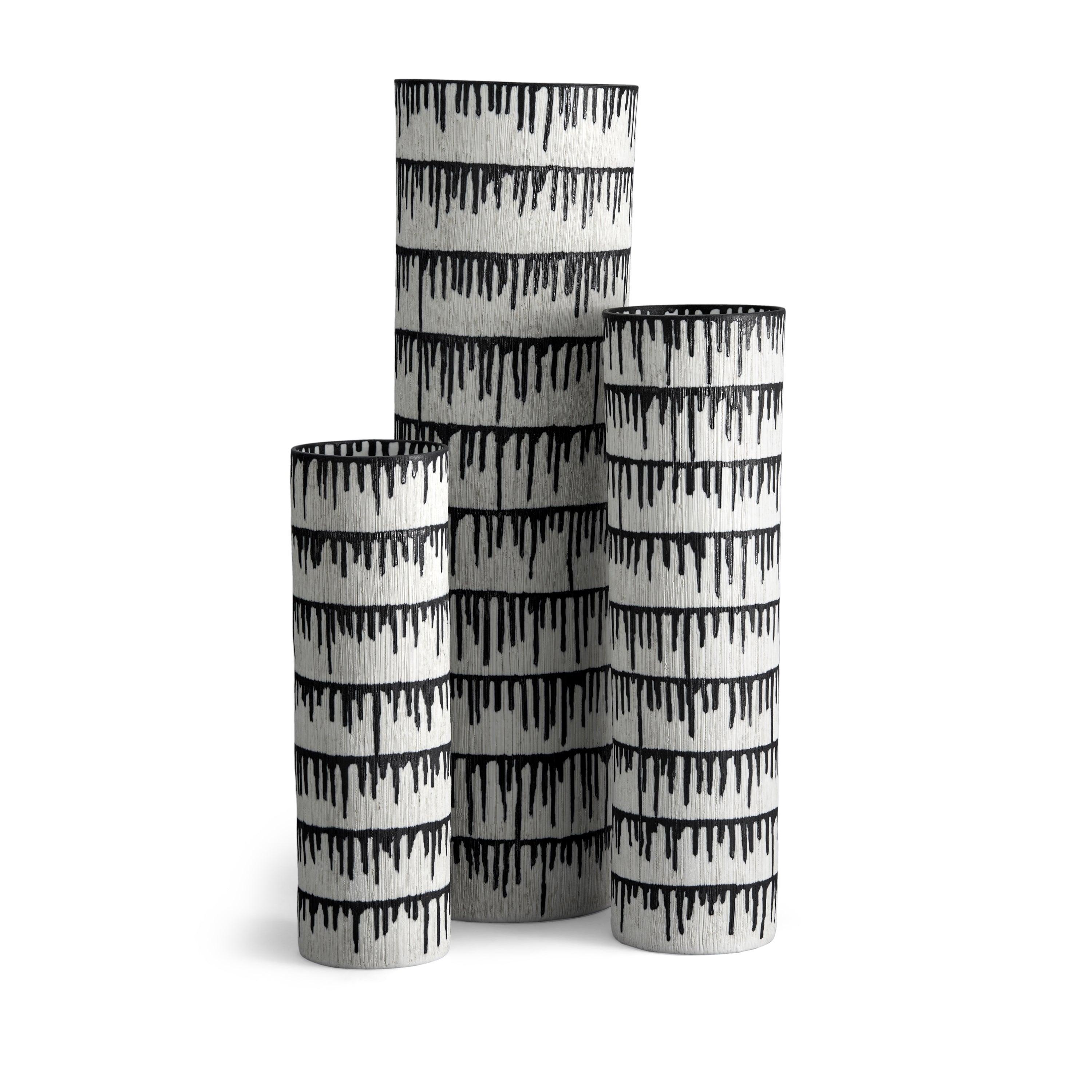 Tokasu Large Modern Ceramic Vase for Home Decor - Perfect for Living Room, Dining Table, and Office Centerpiece