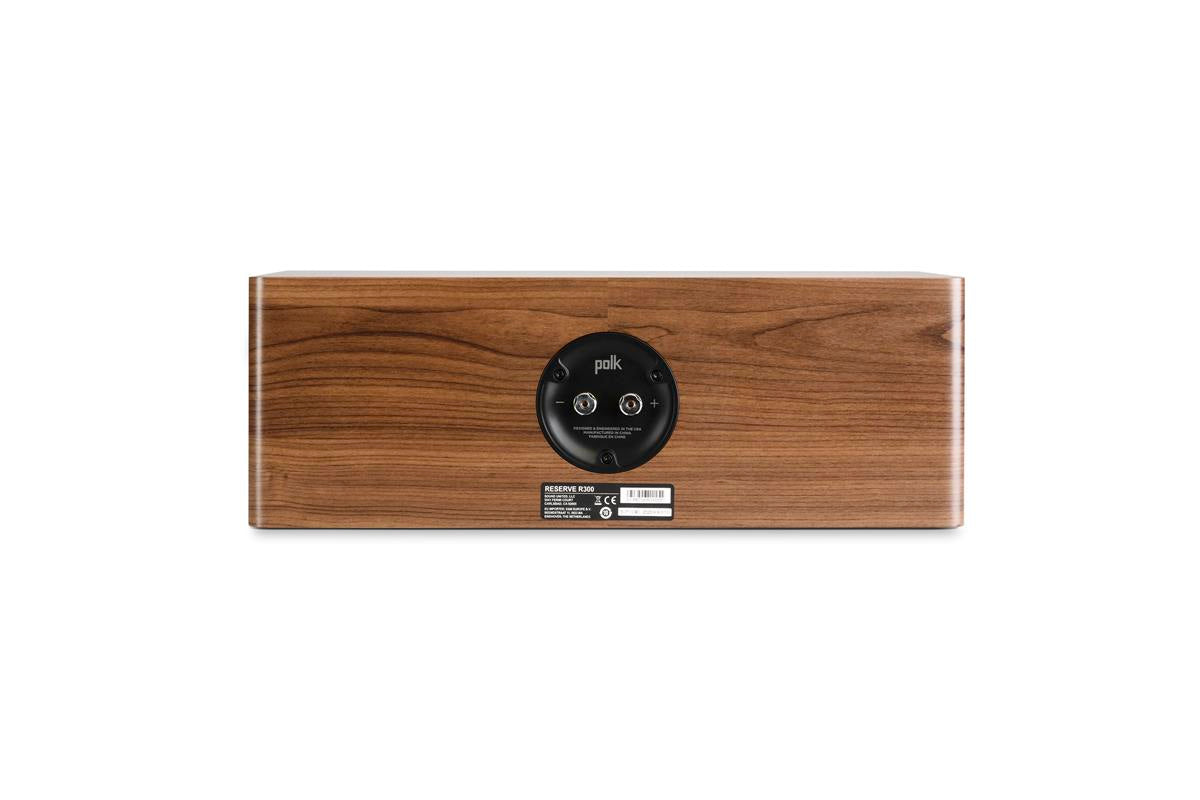 Polk Audio Reserve R300 Compact Center Channel Speaker - High-Quality Home Theater Sound for Movies, Music & Gaming