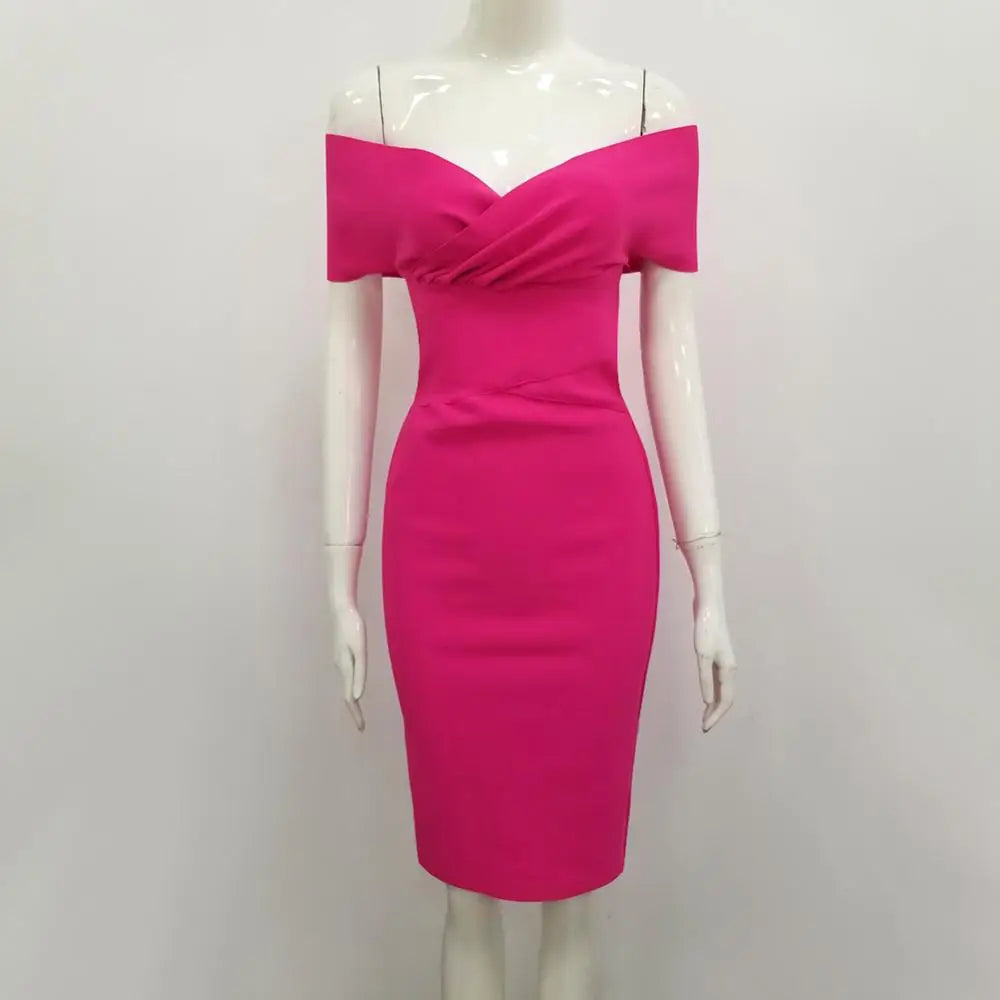 Sexy Off Shoulder Mint Green Bandage Dress for Women - 2019 Designer Summer Party Dress | Free Shipping & New Arrival | Perfect for Club Nights, Date Nights & Beach Vacations