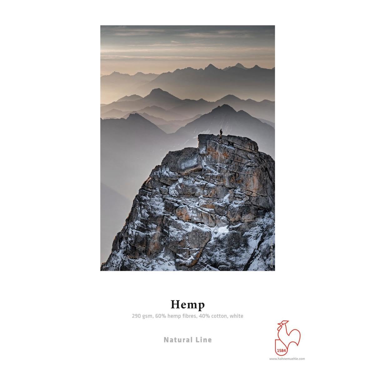 Hahnemuhle Natural Line Sample Pack - 2 Bamboo, 2 Hemp & 2 Agave Paper Sheets (13x19