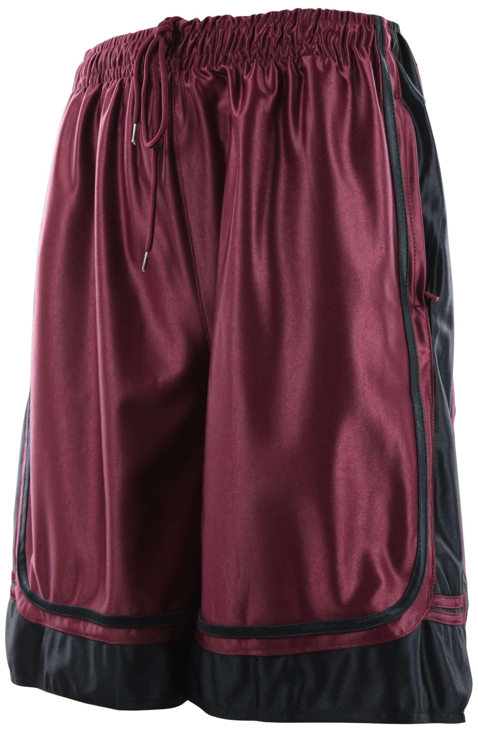 Men's Gym Training Basketball Shorts with Zippered Pockets - Breathable Quick-Dry Workout Shorts for Running, Basketball & Gym - Perfect for Sports, Training & Casual Wear