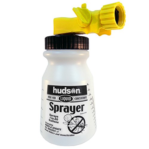 Hudson 2100 Hose End Sprayer 26 oz - Heavy Duty Garden Sprayer for Lawn, Plants, and Pest Control | Perfect for Outdoor Gardening and Yard Maintenance