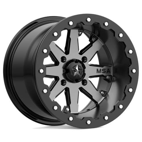 MA21 14X10 4X110 Charcoal -10mm Wheel Rim - M21-04010 | Perfect for Off-Road Trucks & SUVs, Custom Car Upgrades & Performance Vehicles