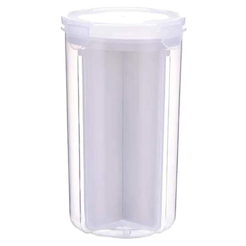 QPLKKMOI Airtight Food Storage Containers with Lids - 10-Piece Set of Clear Plastic Grain Storage Bins for Dry Goods, Flour, Rice, Cereal & Pantry Organization | Perfect for Kitchen, Office & Bulk Food Storage