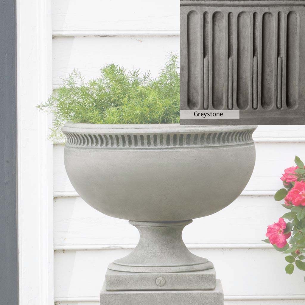 Campania International Williamsburg Tayloe House Urn - Classic Garden Urn for Outdoor Decor, Patio, and Landscaping | Durable Resin Planter for Flowers and Plants