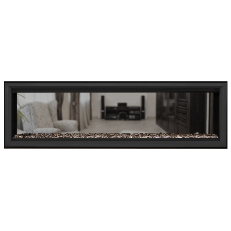 Napoleon Vector 62 See Through Linear Direct Vent Gas Fireplace - LV62N2 | Modern Home Heating Solution for Living Rooms & Patios