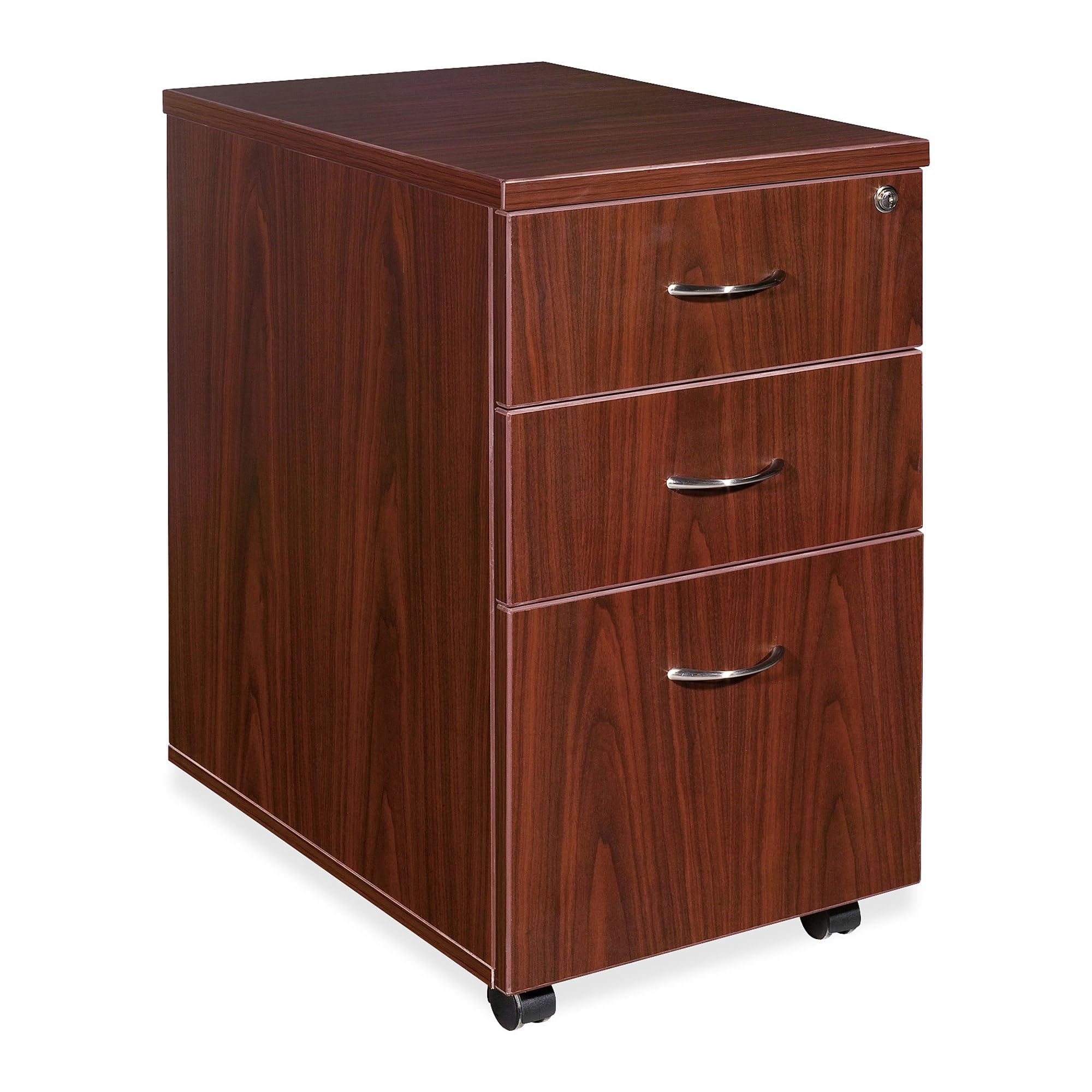 Lorell Mobile Pedestal File Cabinet - 16