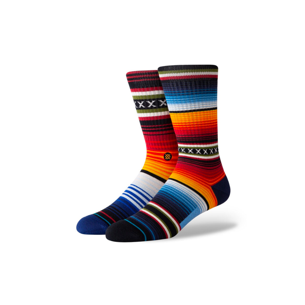 Stance Curren Crew Socks for Men & Women - Comfortable Cotton Athletic Socks for Running, Basketball & Everyday Wear - Fashionable & Durable Performance Socks