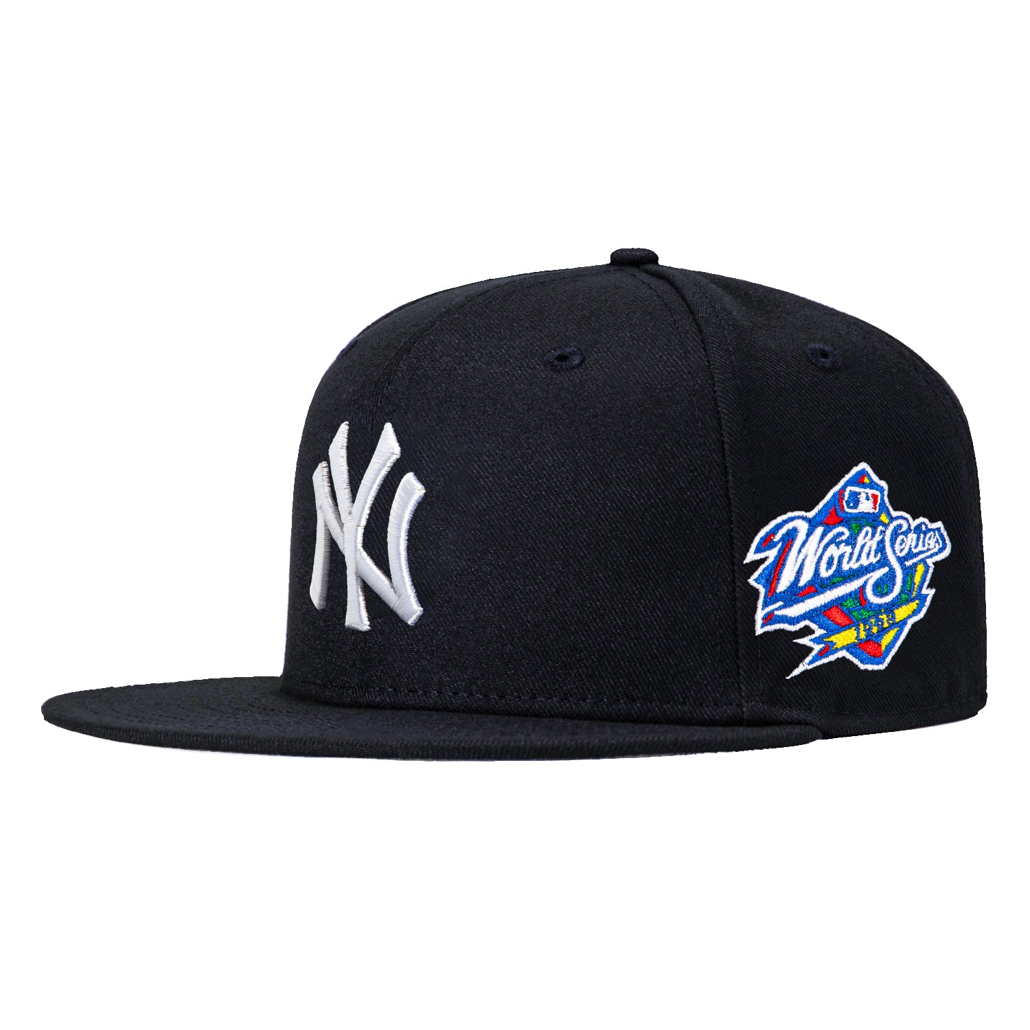 New Era 59Fifty New York Yankees 1998 World Series Patch Game Hat - Navy Blue Baseball Cap for Men, Authentic MLB Licensed, Perfect for Games, Collecting & Yankees Fans