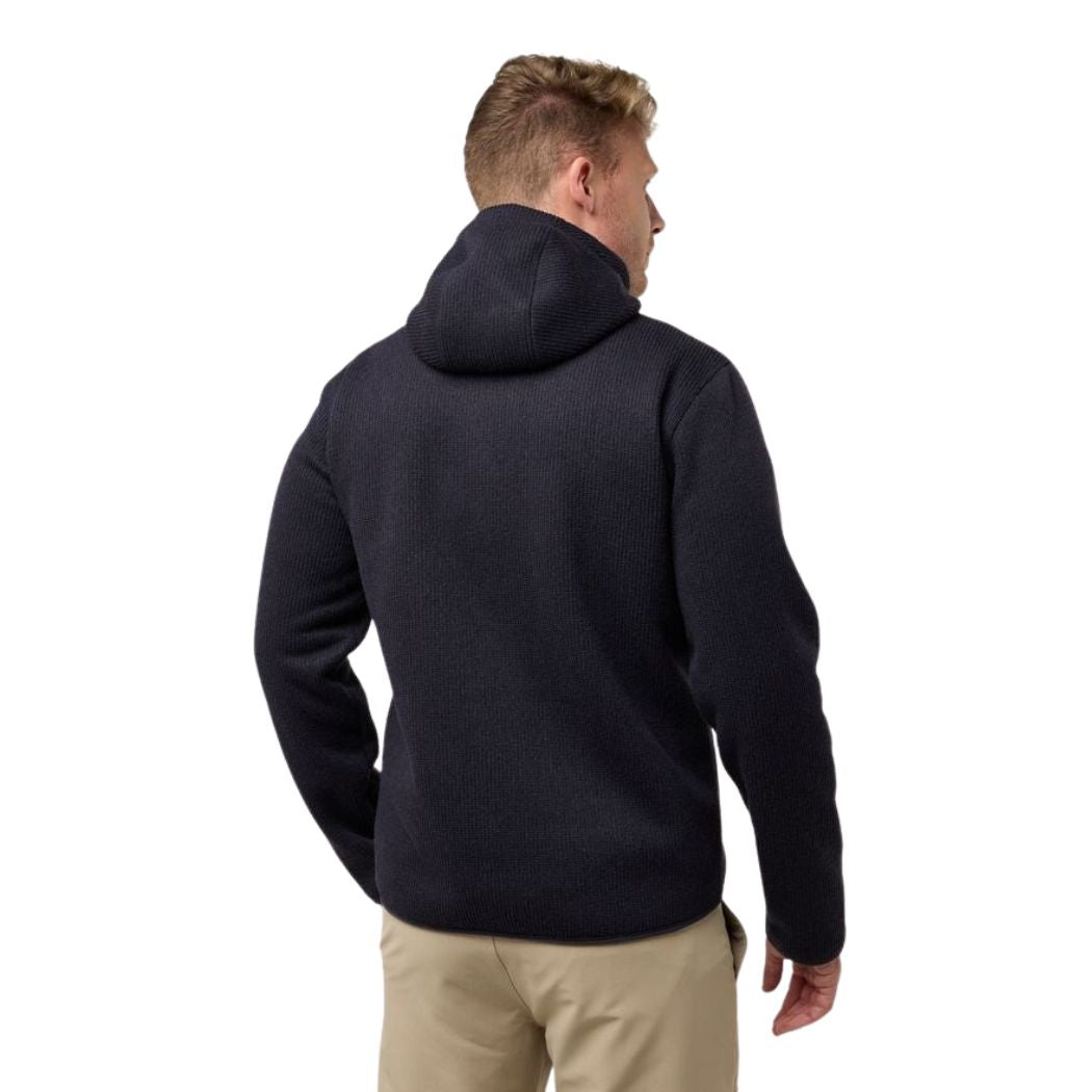 Jack Wolfskin Kaminfeuer Men's Hooded Jacket - Waterproof Windproof Winter Coat for Hiking, Camping & Outdoor Adventures