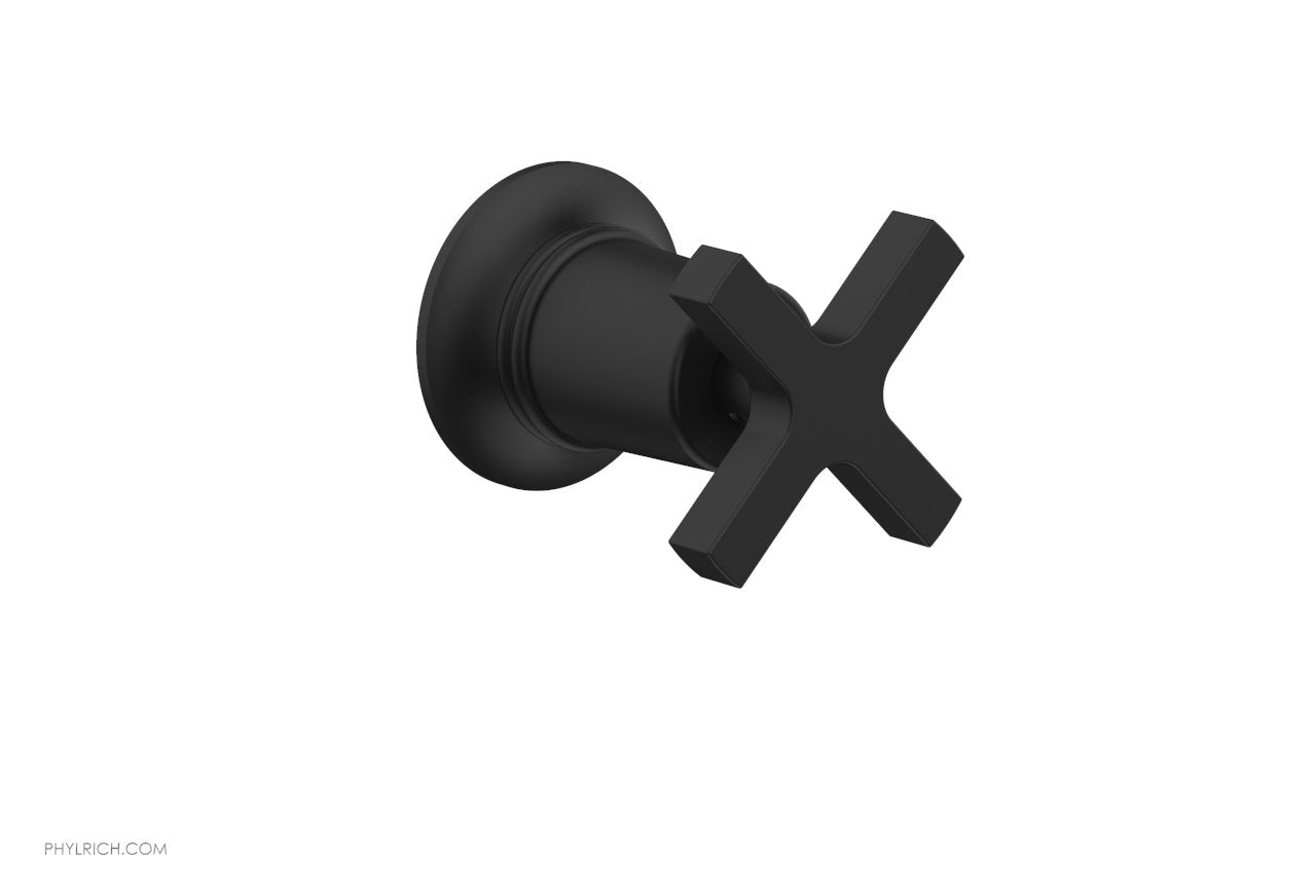 HEX MODERN 501-35 Volume Control Diverter Trim with Cross Handle - Bathroom & Kitchen Faucet Accessory for Sink and Shower