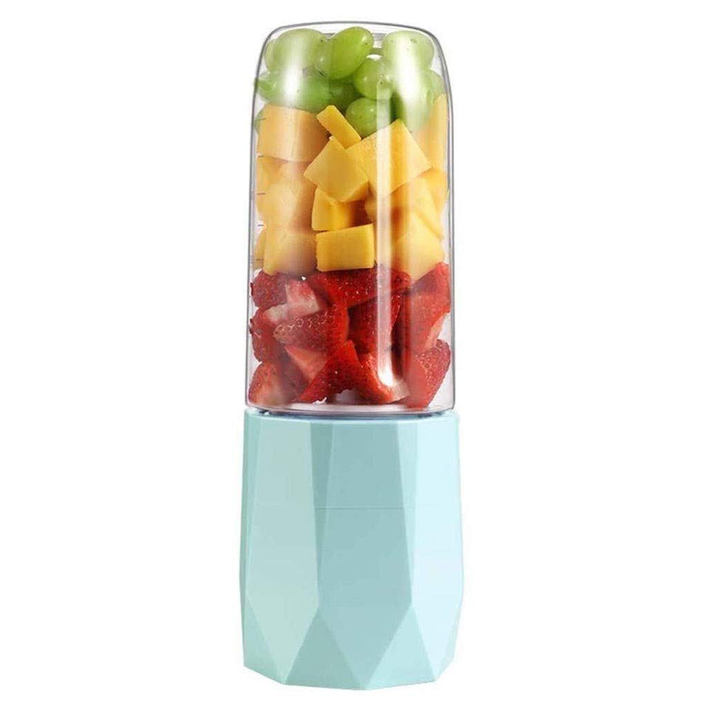 Portable USB Rechargeable Personal Blender - Electric Juicer Cup for Smoothies, Shakes & Fruits | Compact Travel Blender for Gym, Office & Home Use (Color: A)