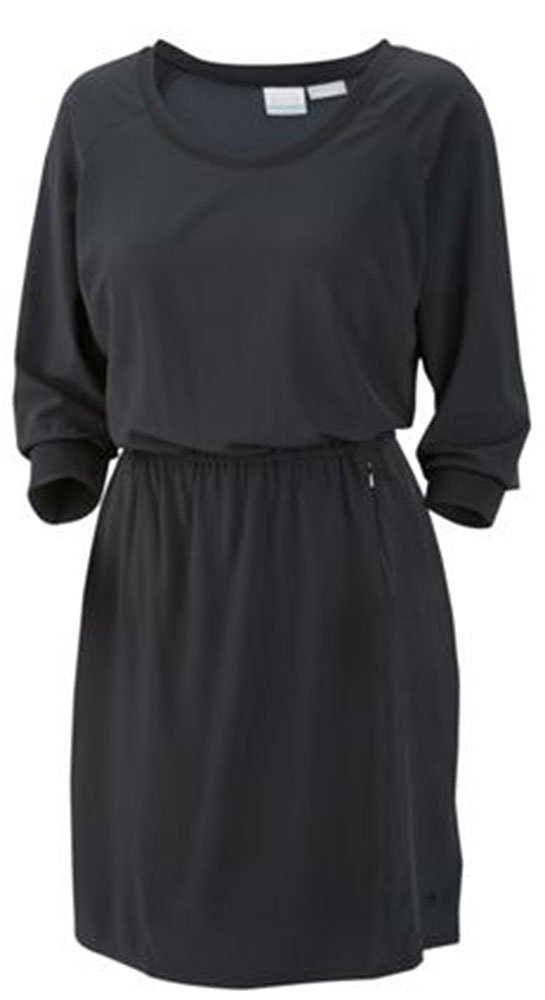 Columbia Women's Global Adventure Long Sleeve Travel Dress - Lightweight Quick-Dry Hiking & Outdoor Dress for Camping, Travel & Everyday Wear