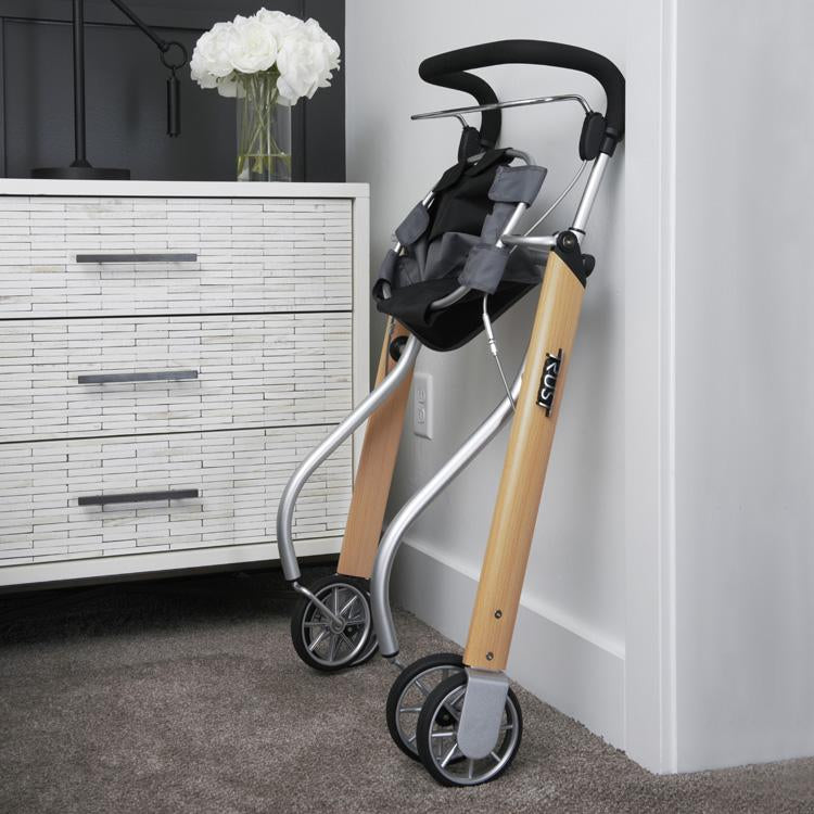 Best Indoor Rollator Walker for Seniors - Lightweight Mobility Aid with Seat & Basket - Ideal for Home Use, Shopping, and Daily Support