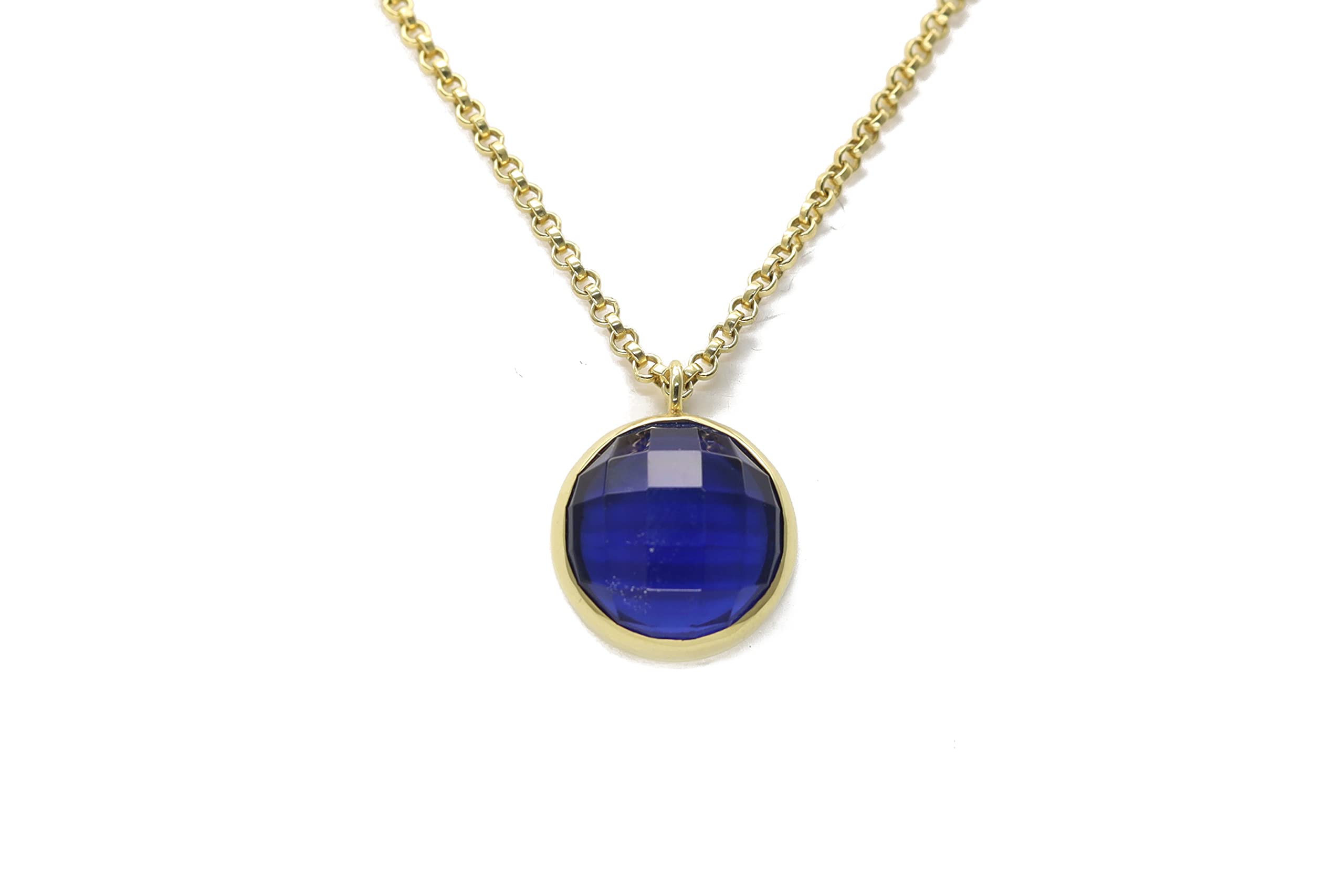 Vibrant Blue Sapphire Pendant Necklace - Handcrafted Gemstone Jewelry for Women - Perfect Birthday, Bridal & Anniversary Gift - Elegant Jewelry Box Included | Ideal for Weddings, Date Nights & Special Occasions