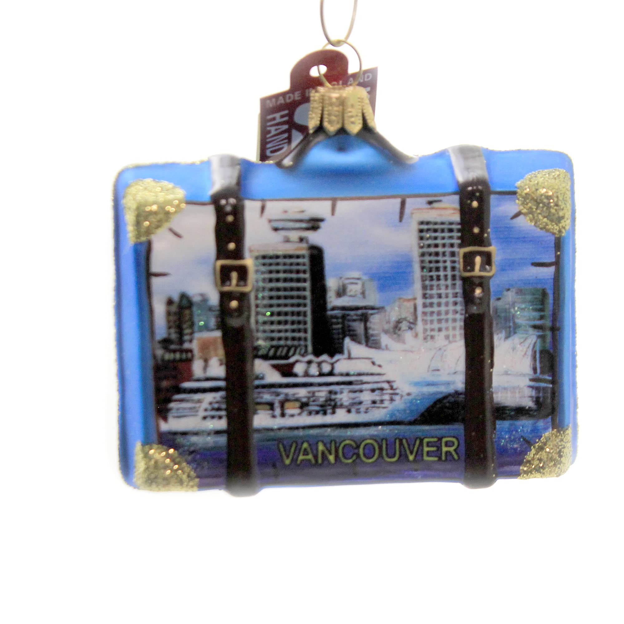 Vintage Glass Holiday Ornaments - 2.75
