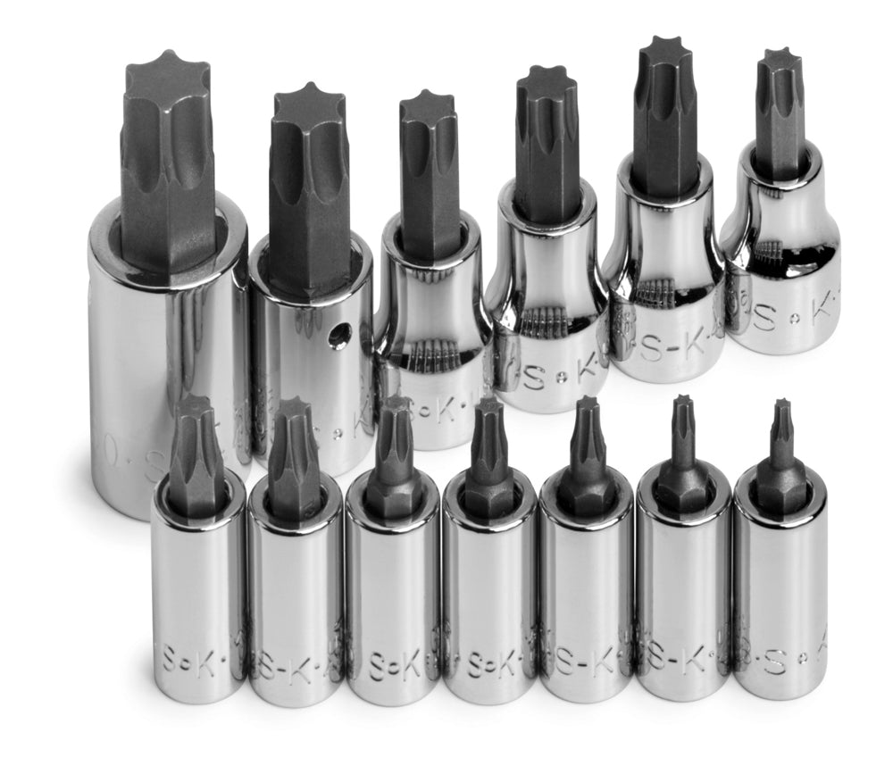 13-Piece Torx Bit Socket Set - 1/4