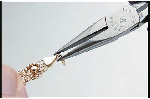 Kosakujo HLC-D14 Professional Hobby Radio Pliers - No Groove, No Cutting Blade - Ideal for RC Cars, Model Building & Electronics Repair
