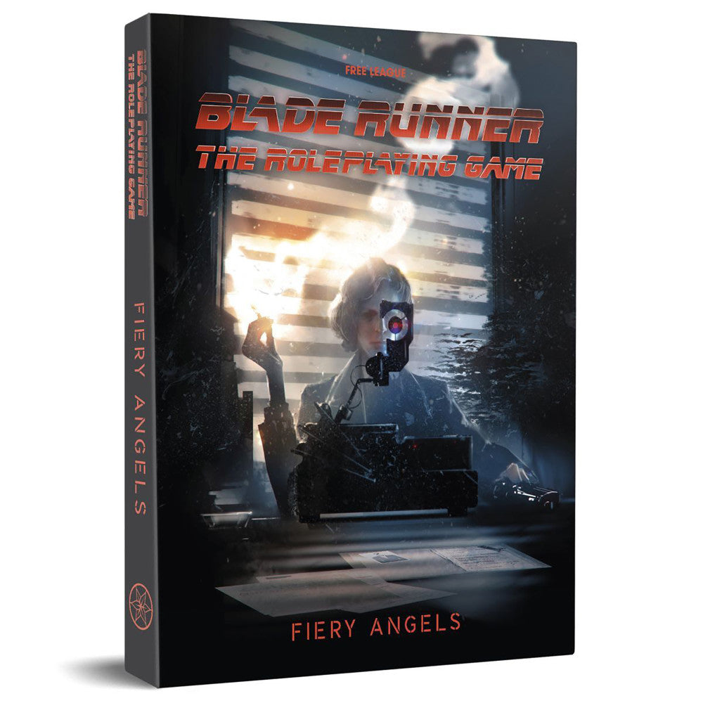 Blade Runner RPG: Fiery Angels Deluxe Scenario Set - Cyberpunk Tabletop Roleplaying Game for Adults - Perfect for Game Nights & Sci-Fi Adventures