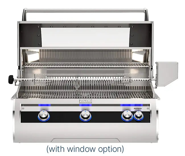**Fire Magic E790i 36-Inch 3-Burner Echelon Diamond Built-In Gas Grill with Rotisserie & Analog Thermometer – Perfect for Outdoor Cooking, Backyard BBQs, and Entertaining Guests**