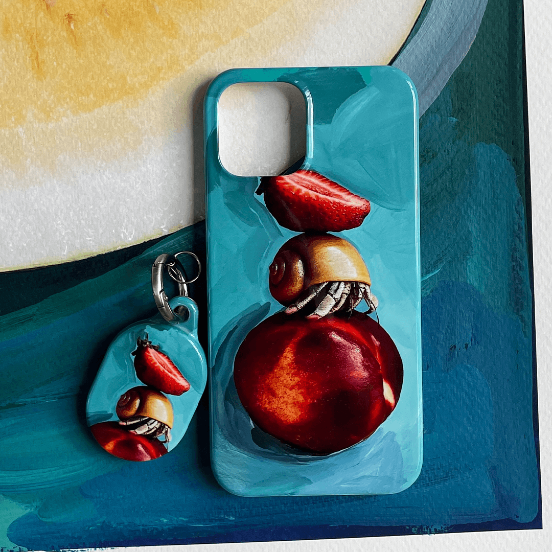 Hermie Phone Case - Durable Shockproof Protective Cover for iPhone & Android - Perfect for Outdoor, Travel & Daily Use