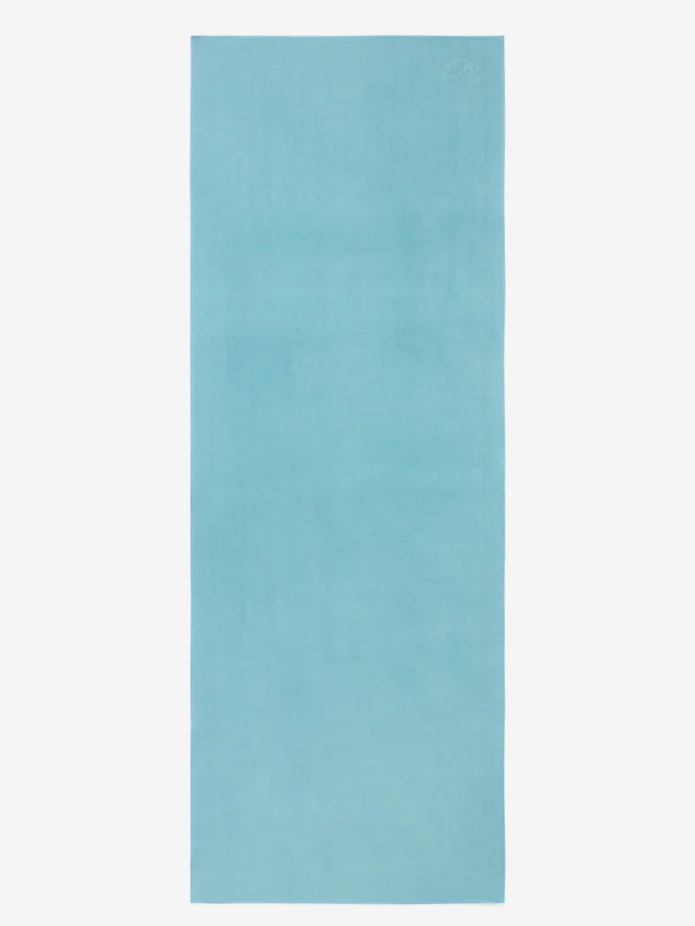 Manduka eQua Yoga Mat Towel - Non-Slip, Absorbent & Eco-Friendly for Hot Yoga, Bikram & Pilates - Perfect for Home, Studio & Travel Workouts