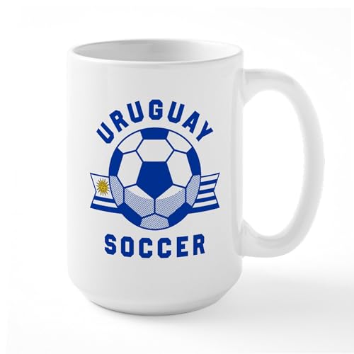 White - Uruguay Soccer Mugs