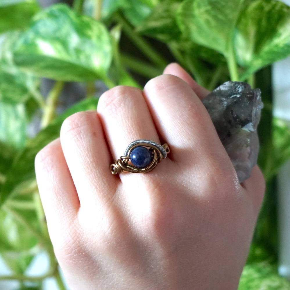 Natural Sapphire Ring for Women - Genuine Blue Sapphire Jewelry for Engagement, Wedding & Everyday Wear