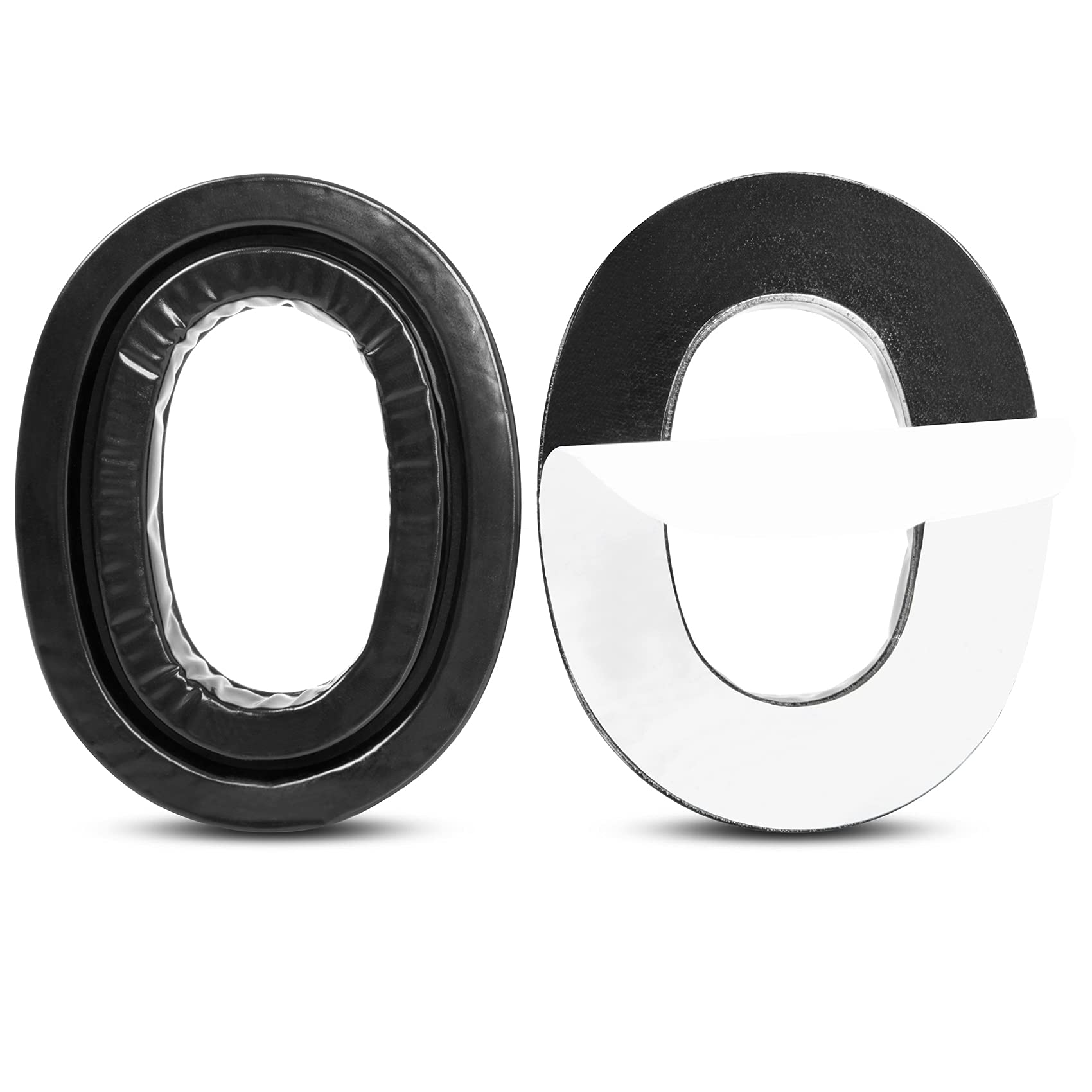 Replacement Gel Ear Cushions for TS TAC-Sky Comta II/III & Peltor Sport Tactical 100/300/500 Headsets - Comfortable Noise Reduction Earmuffs for Airsoft, Shooting Range, and Tactical Training