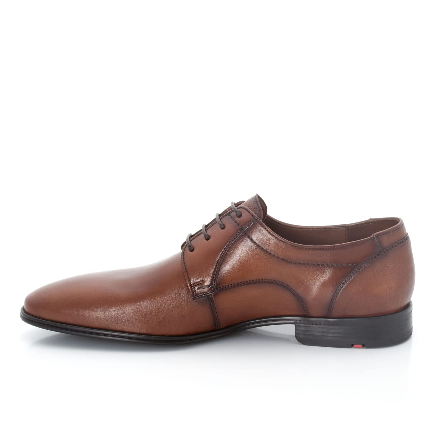 Lloyd Osmond Men's Cognac Derby & Brogue Dress Shoes Size 11.5 - Classic Oxford Style Formal Footwear for Business, Office & Wedding Events