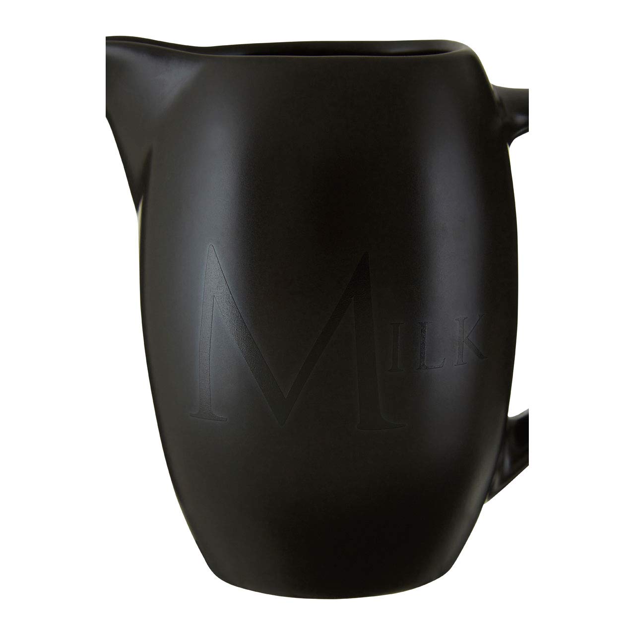 Premium Black Ceramic Pitcher - Elegant & Durable for Coffee, Juice, Milk - Perfect for Home, Kitchen, Restaurant, and Party Serving