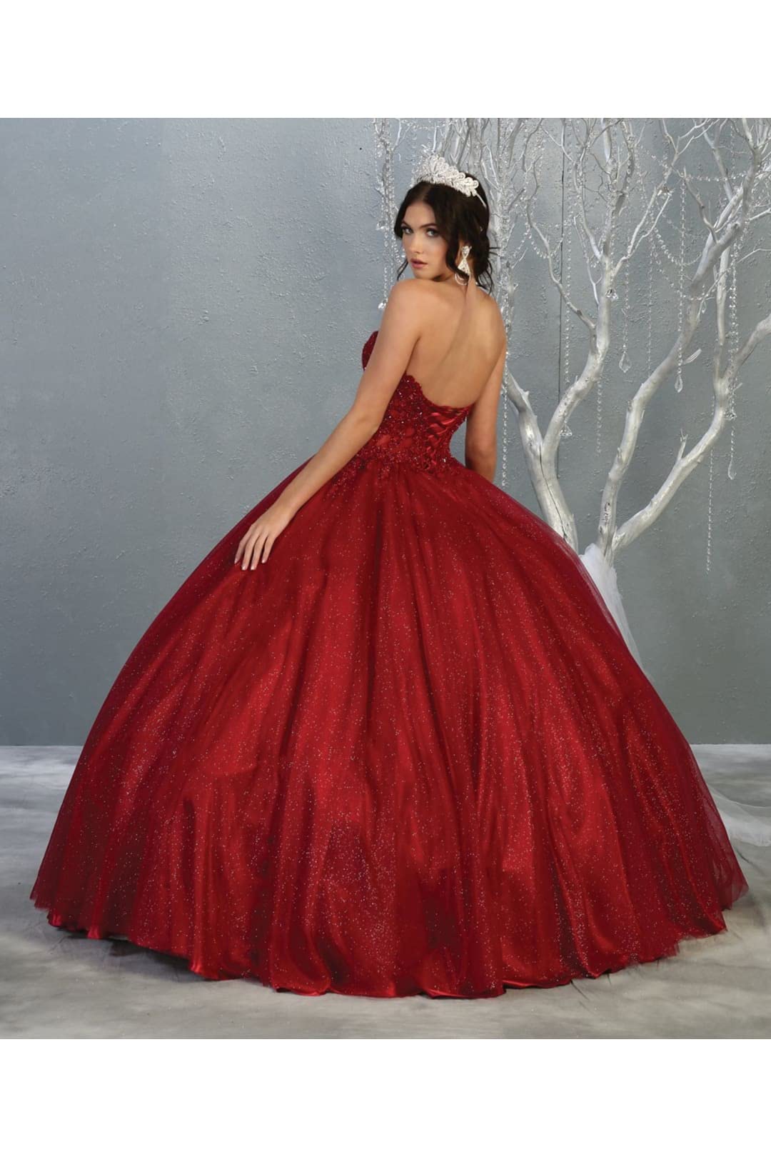 Elegant Sweet 16/15 Ball Gown - Plus Size Formal Dress FDS141 for Prom, Quinceañera & Special Occasions