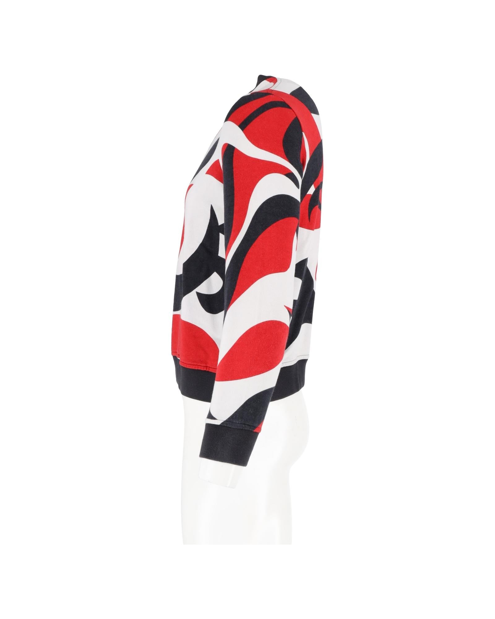 Abstract Print Long Sleeve Pullover Sweater - Women's Stylish Casual Knit Top for Fall & Winter | Perfect for Office, Date Night & Weekend Outings