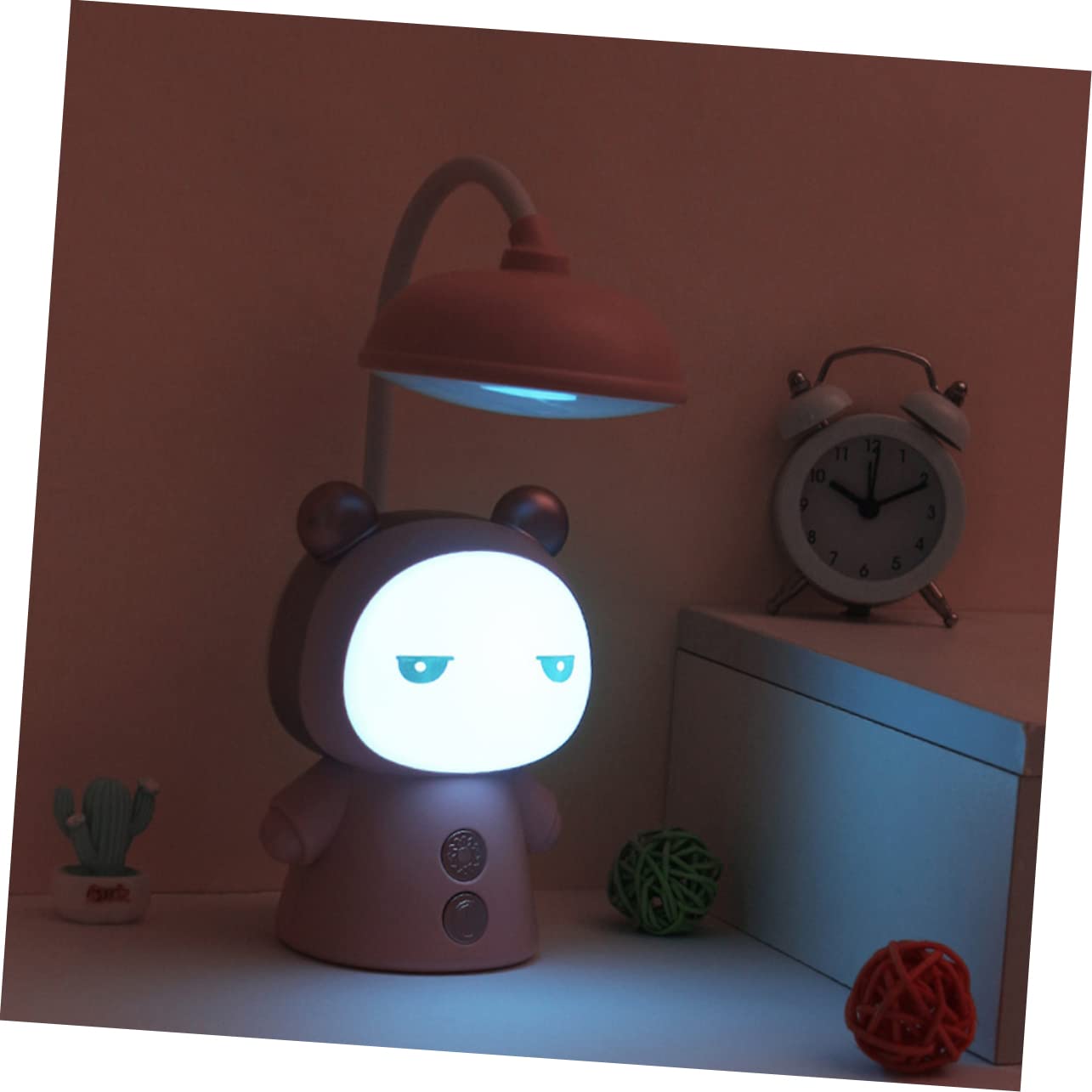 COHEALI Touch Control Bedside Lamp - USB Powered Night Light for Study, Office & Home Use | Adjustable Desk Lamp with Dimmable Brightness for Reading, Working & Relaxing