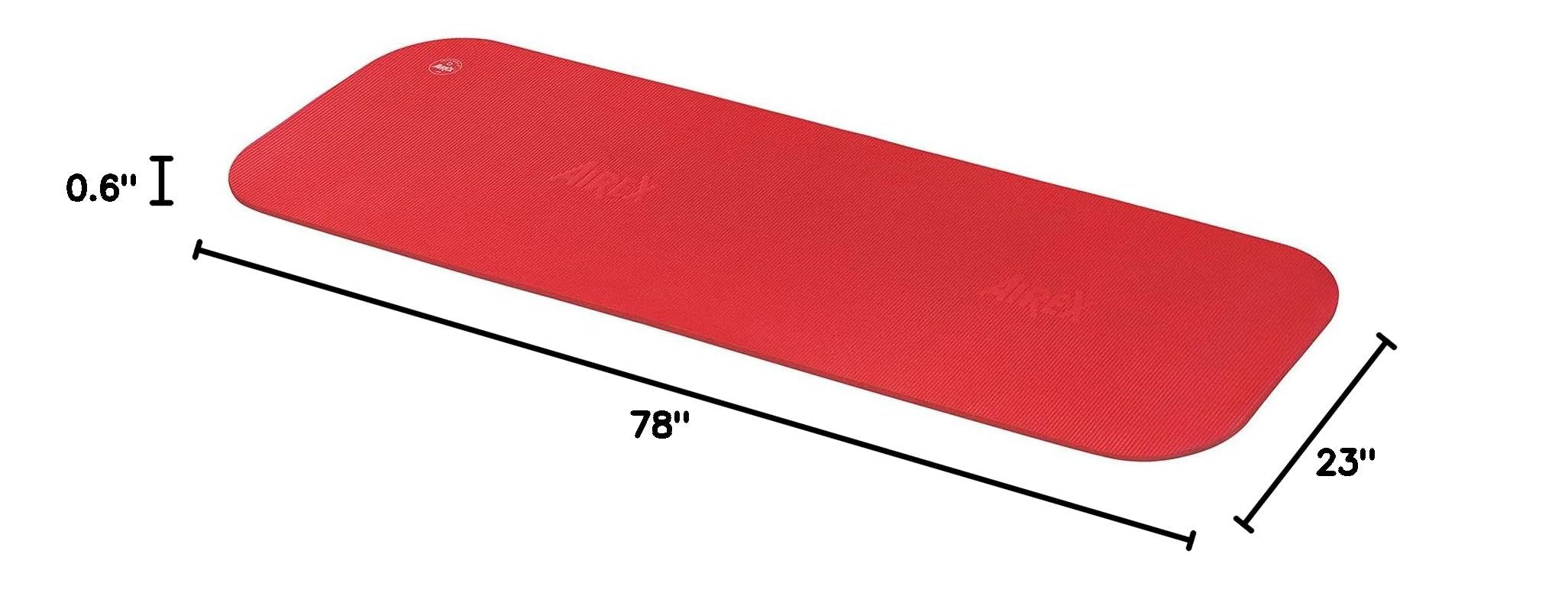 AIREX Coronella Exercise Mat - Premium Foam Workout Mat for Home Gym, Strength Training, Yoga, Pilates, Aerobics & Rehabilitation - Perfect for Home Workouts, Floor Exercises & Water Fitness Training