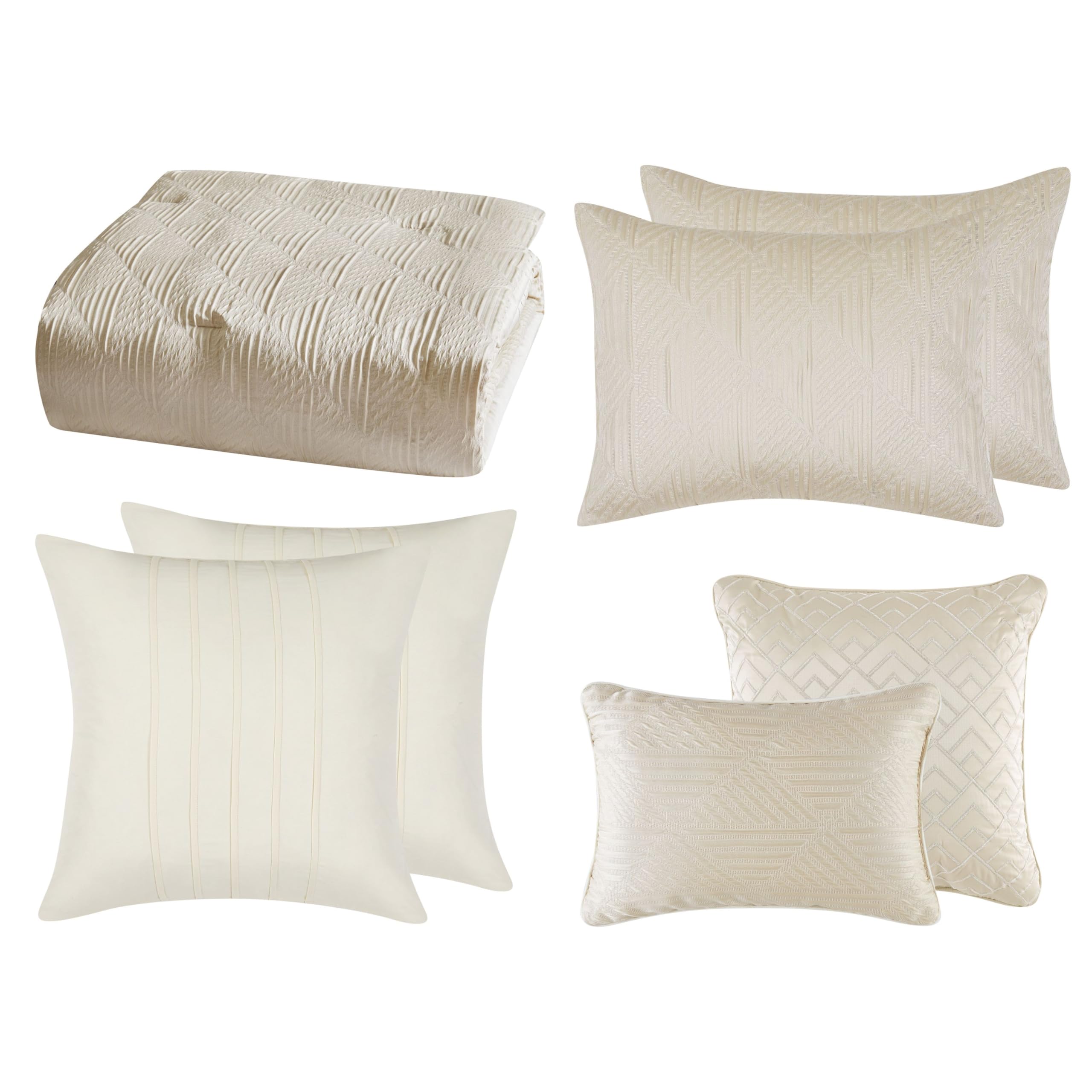 Noelle King Size Comforter Set - Luxurious Gold Bedding for Ultimate Comfort | Perfect for Master Bedrooms, Guest Rooms & Cozy Nights