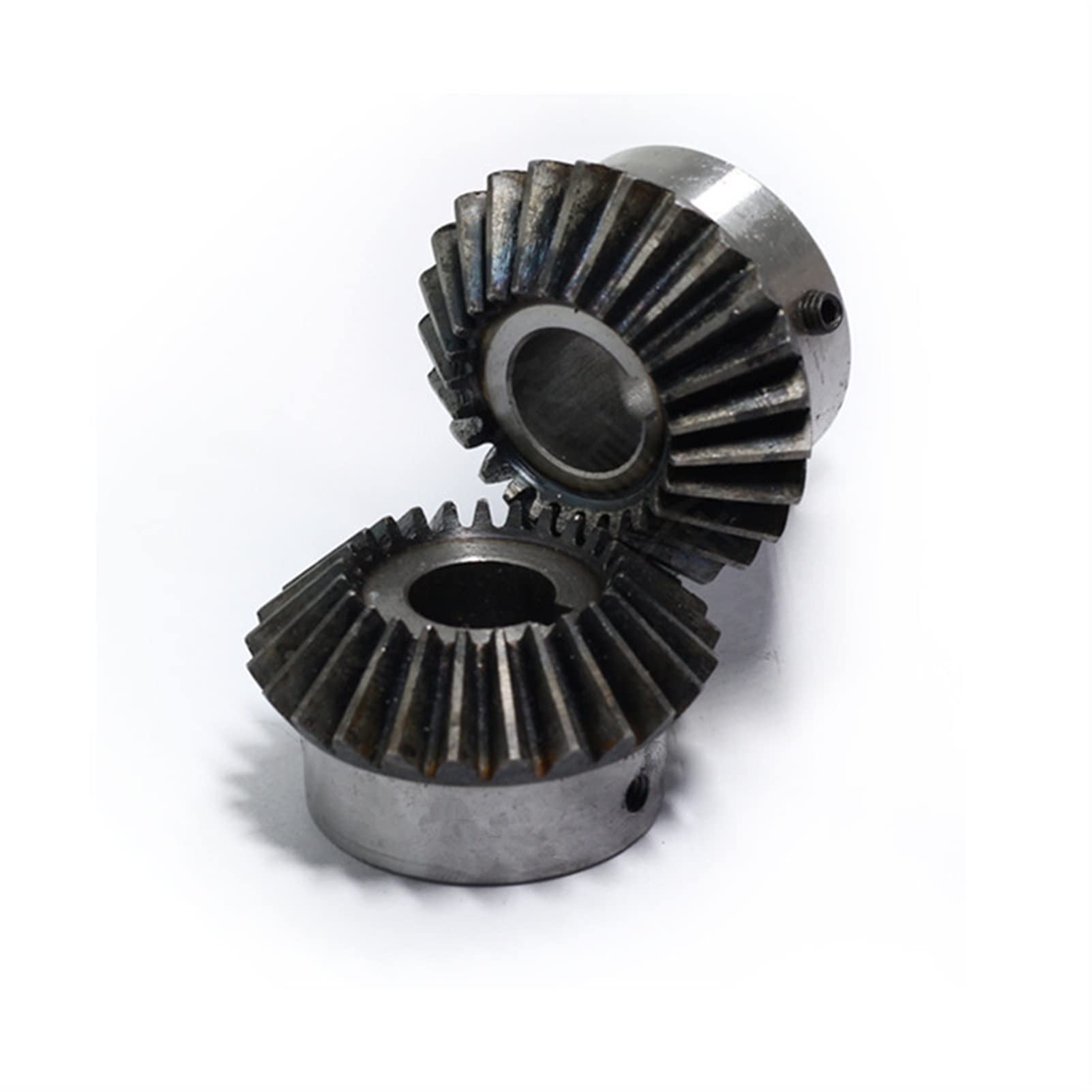 1.25M 20T Spiral Bevel Gears - 8mm/10mm Inner Hole, 1.25 Module 20 Teeth 90 Degree Bevel Gear for RC Cars, Robotics, and DIY Mechanical Projects (Color: 20 Teeth, Size: 8mm Bore)