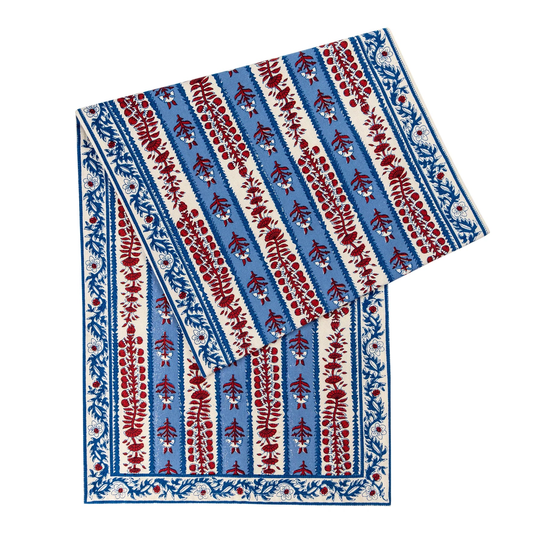 Avignon Blue & Red Collection - Elegant Home Decor & Gift Set for Living Room, Bedroom, or Office | Perfect for Modern & Classic Interiors