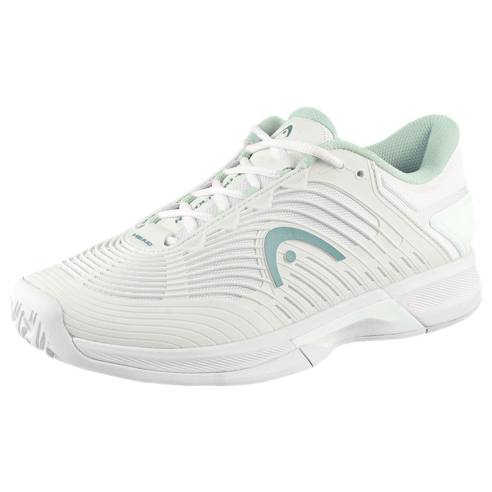 Head Women's Revolt Pro 4.5 Tennis Shoes - White/Aqua Color - Lightweight Comfort for Women's Tennis & Casual Wear