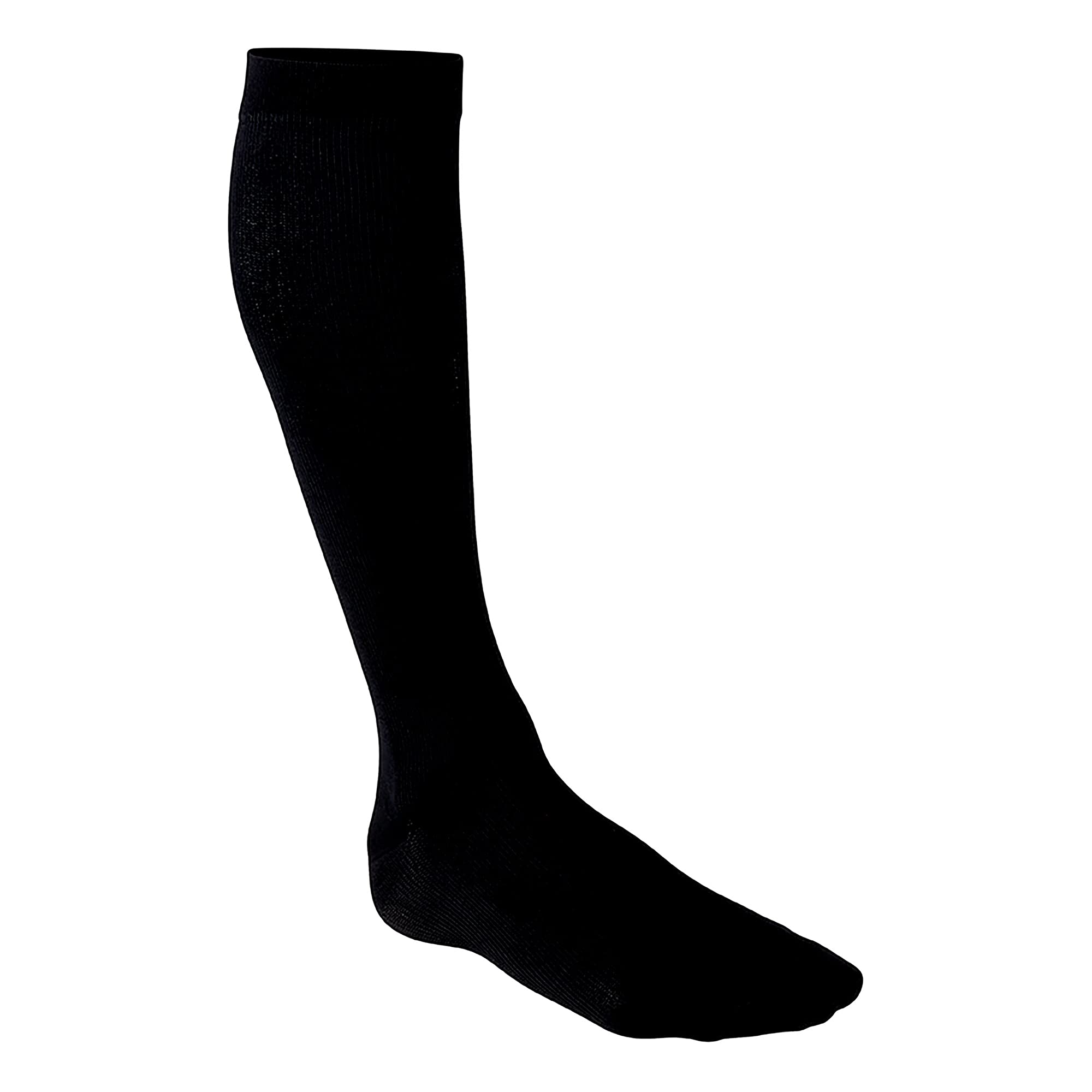 FUTURO Men's Firm Compression Dress Socks - Black X-Large (6 Pairs) - Support for Circulation & Comfort - Ideal for Work, Travel & Everyday Wear