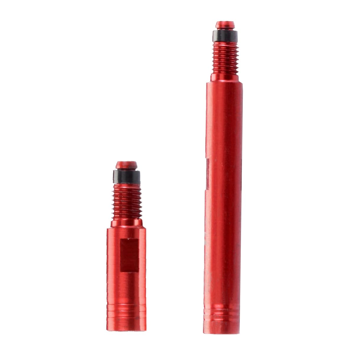 Miche Valve Extenders - High Performance Bicycle Tire Valve Extenders for Road & Mountain Bikes (Red) - Perfect for Tubeless Tires & Deep Rim Wheels